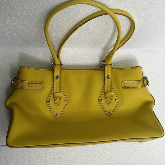 Cole haan mustered yellow shoulder bag - Picture 6 of 16